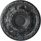 Ekena Millwork Granada Ceiling Medallion (Fits Canopies up to 7 1/8"), Hand-Painted Pewter, 23 1/2"OD x 2 3/4"P CM24GAPES - alternate 1